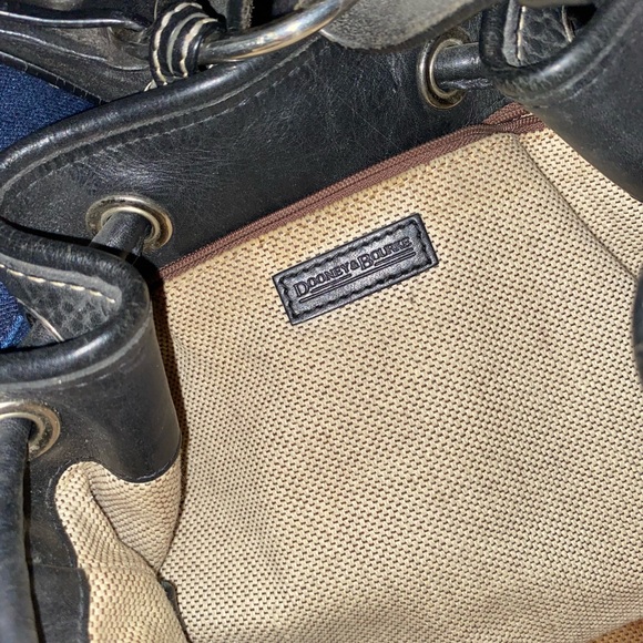 Dooney & Bourke Black Drawstring purse - Picture 7 of 8